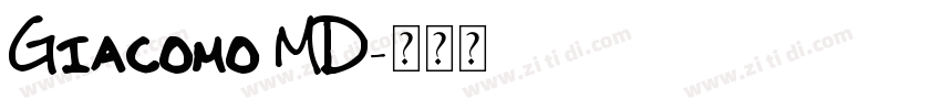 Giacomo MD字体转换